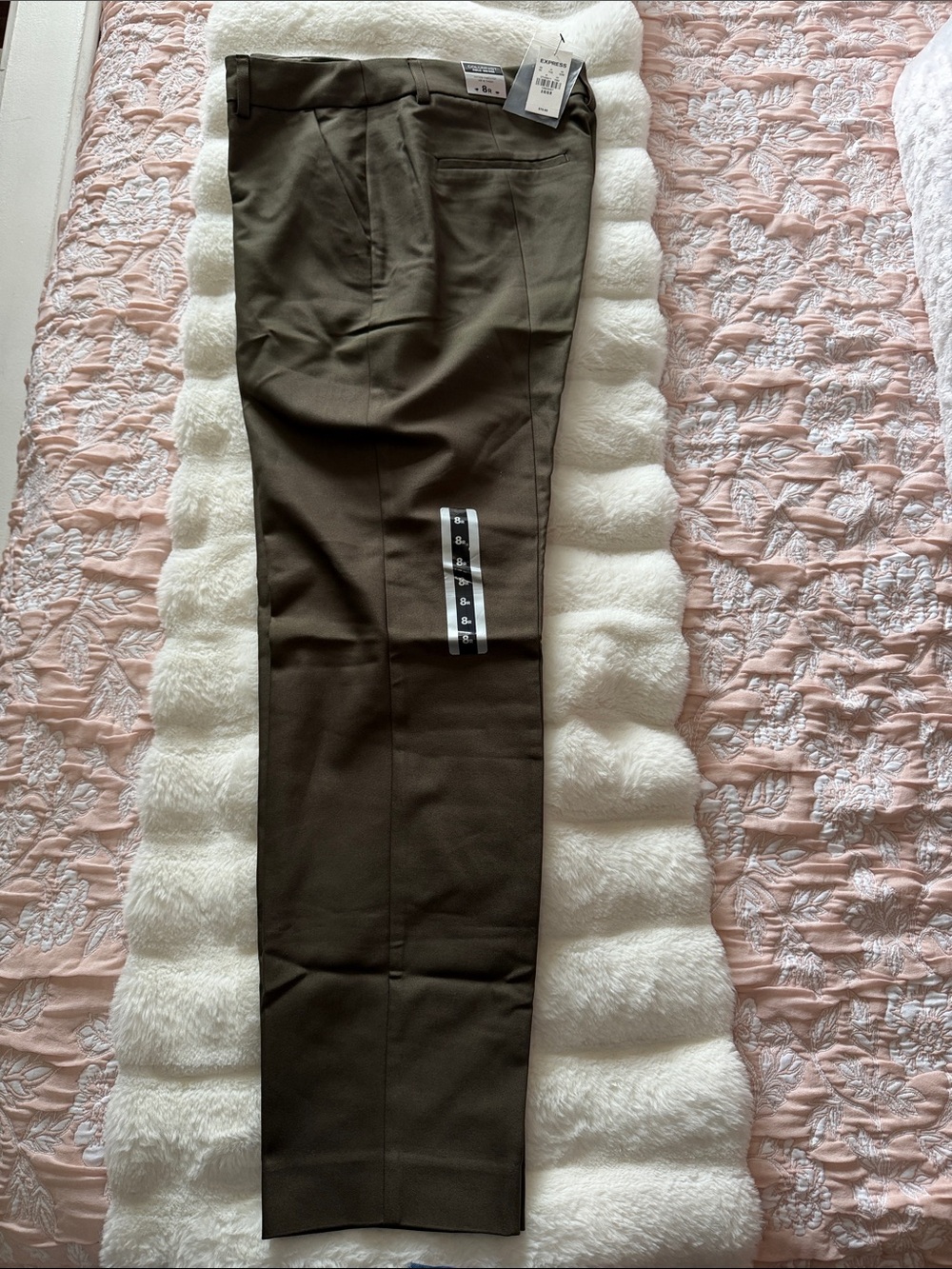 Express Women’s  Dress Pants in Olive Brown